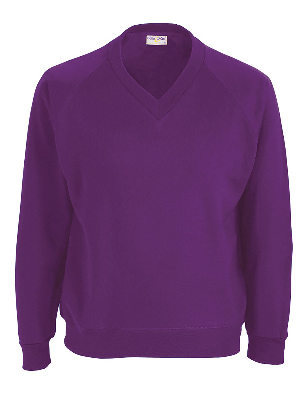 Banner Purple V-Neck Sweatshirt